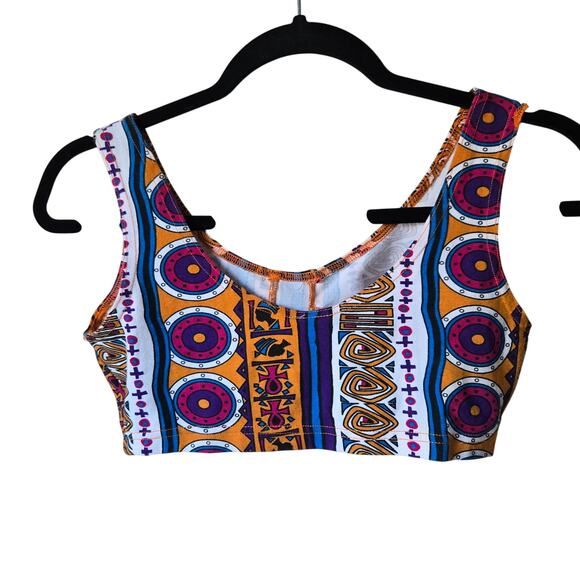 Cross Colours 90's Vintage Printed Twin Set NWOT Size 2 Top 5/6 Bottoms NICE! - Picture 5 of 8